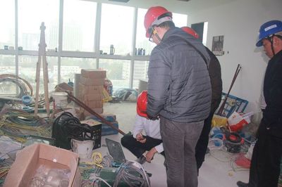 廣東三建機電設備安裝現場施工觀摩學習